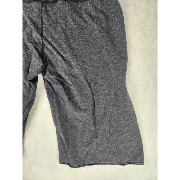 Lululemon Cropped Ruched Waist Band Grey Capri Leggings Women’s Sz 8 - Picture 6 of 10